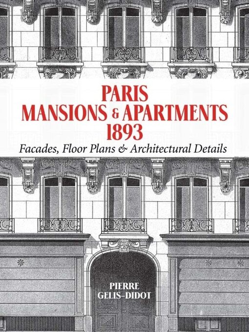 Cover image for Paris Mansions and Apartments 1893